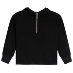 Half Zip Crop Hoodie - Denny's