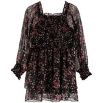 Floral Smock Dress - Denny's