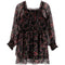 Floral Smock Dress - Denny's