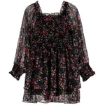 Floral Smock Dress - Denny's