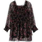 Floral Smock Dress - Denny's