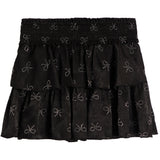 Allover Stones Bow Smock Skirt - Denny's