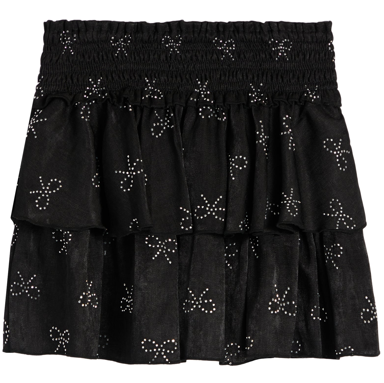 Allover Crystal Bow Skirt - Denny's