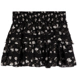 Rose Print Smock Skirt - Denny's