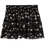 Rose Print Smock Skirt - Denny's