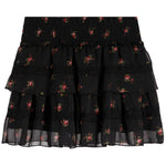 Floral Ruffle Smock Skirt - Denny's