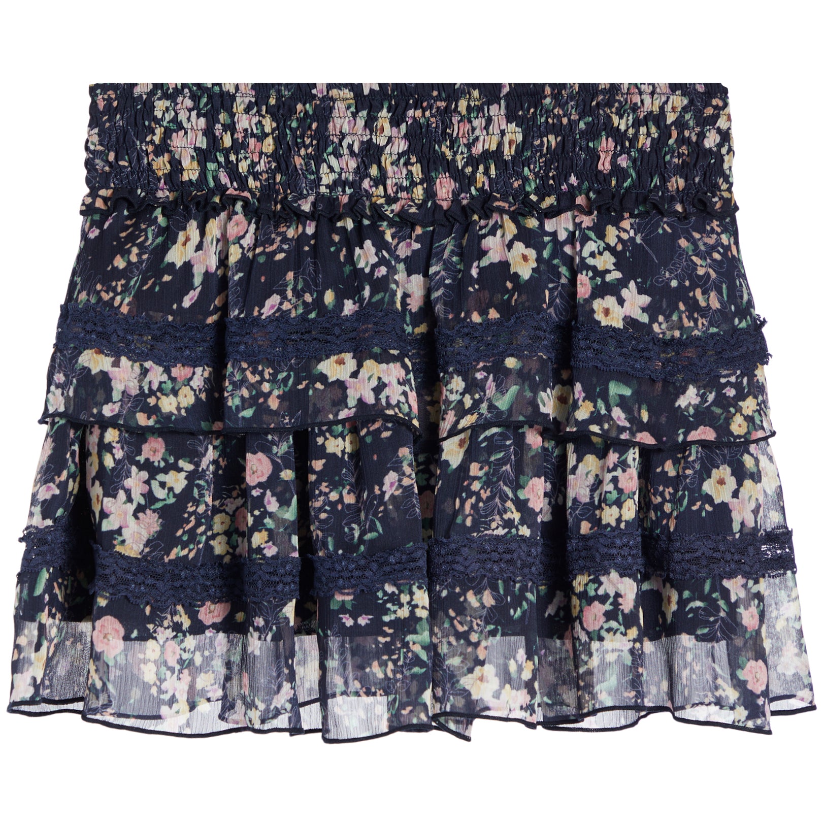 Floral Smock Skirt - Denny's