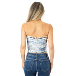 Printed Tube Top - Denny's