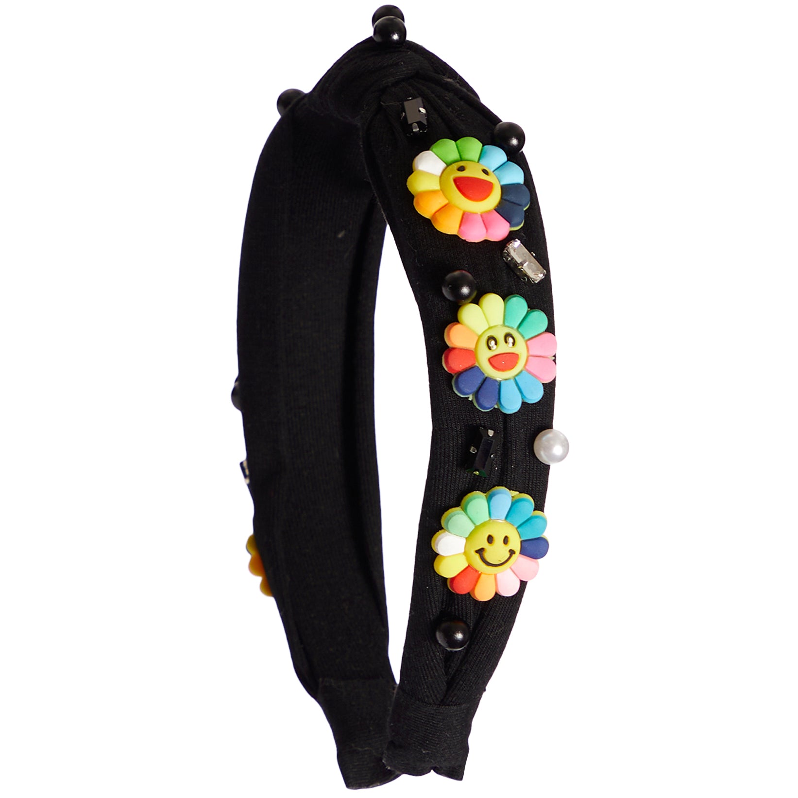 Cotton Rainbow Flower Headband - Denny's