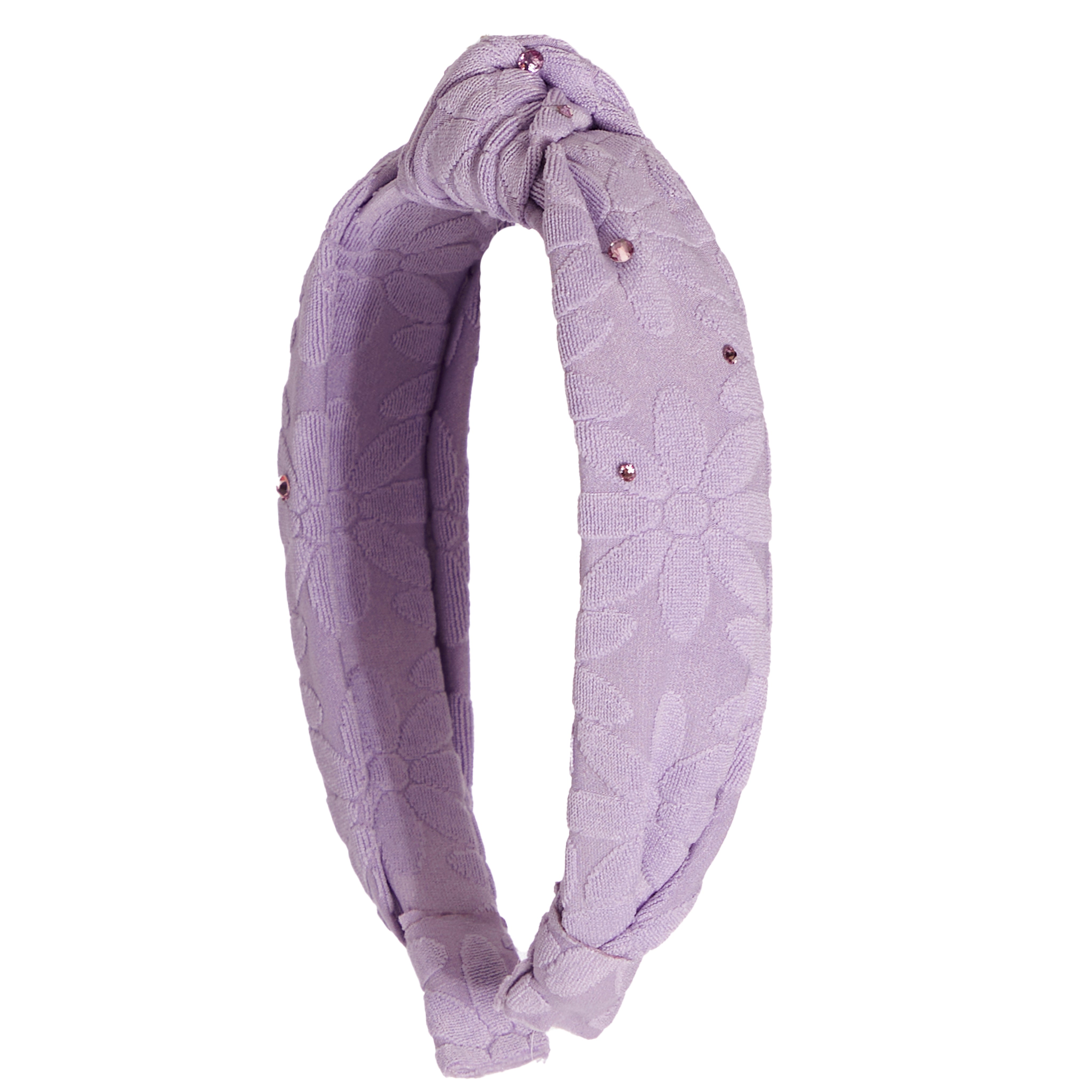 Cotton Flower Headband with Stones - Denny's