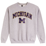 Classic Varsity Michigan Crew Sweatshirt