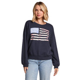 Flag Adorment Sweatshirt