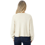 Lady Bug Peace Crop Henley - Denny's
