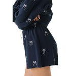 Tossed Bows Short - Denny's
