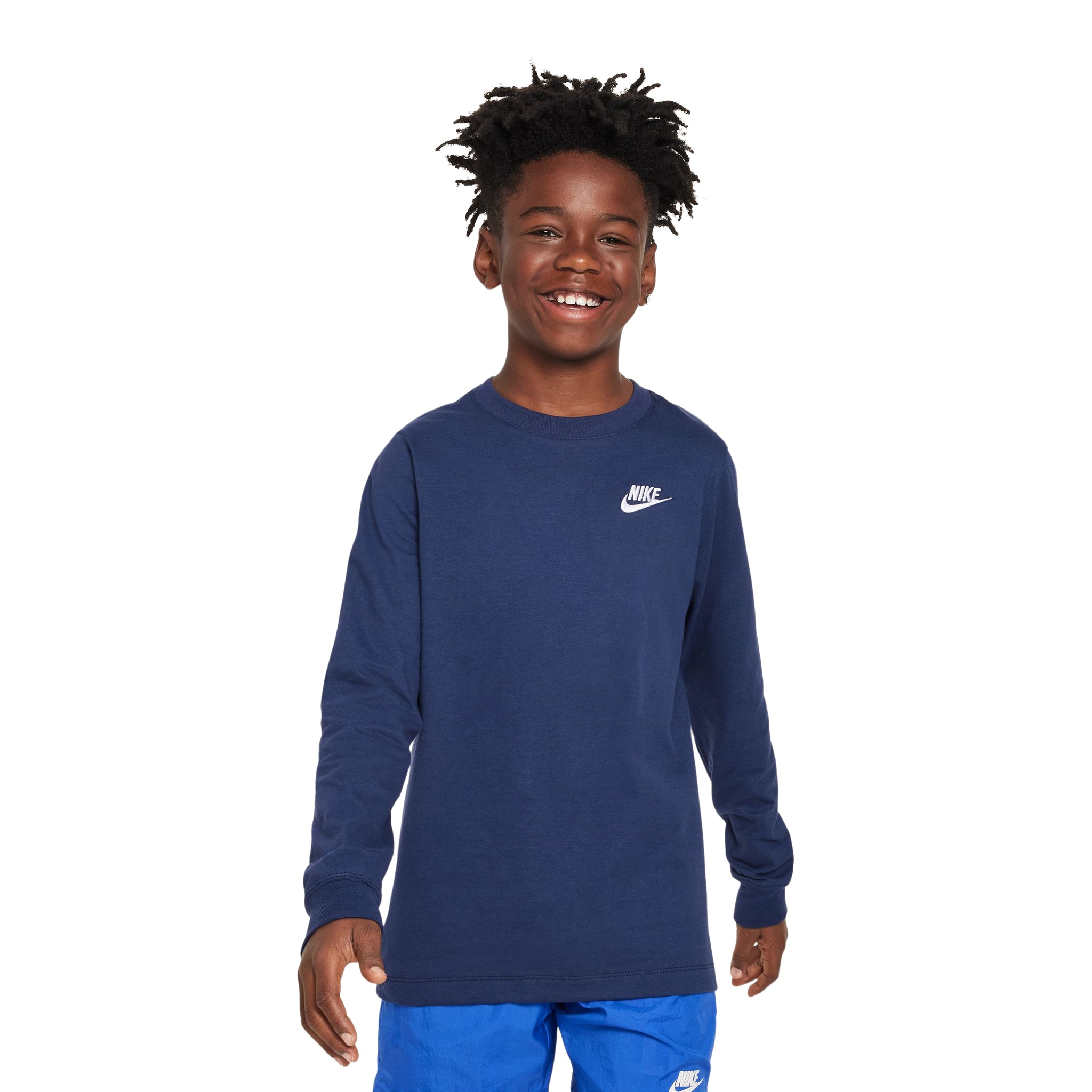 Embroidered Futura Long Sleeve Tee - Denny's