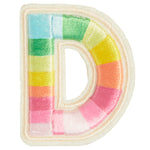 Rainbow Letter D Patch - Denny's