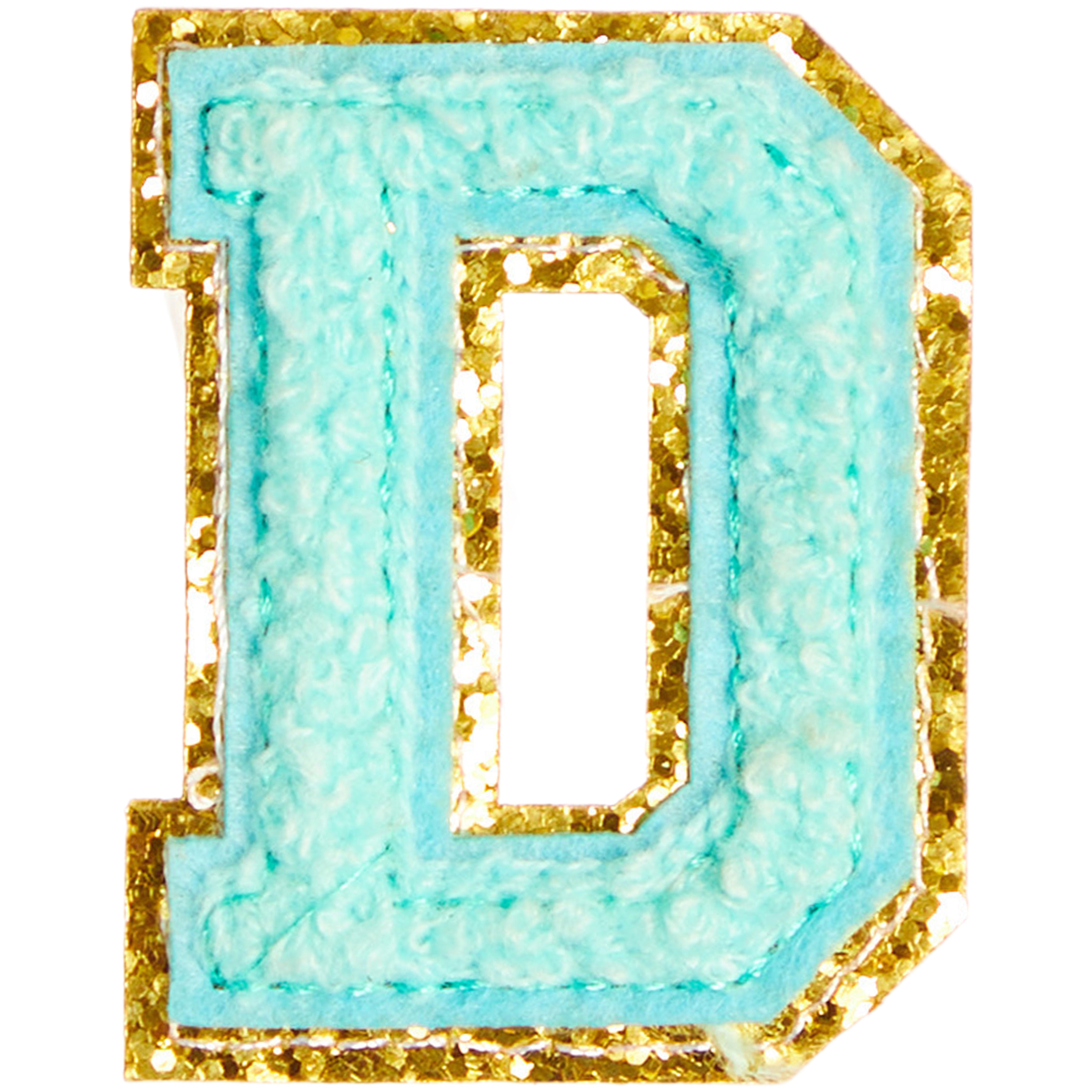 D Varsity Chenille Letter Sticker Patch - Denny's