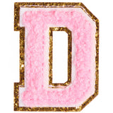 D Varsity Chenille Letter Sticker Patch - Denny's