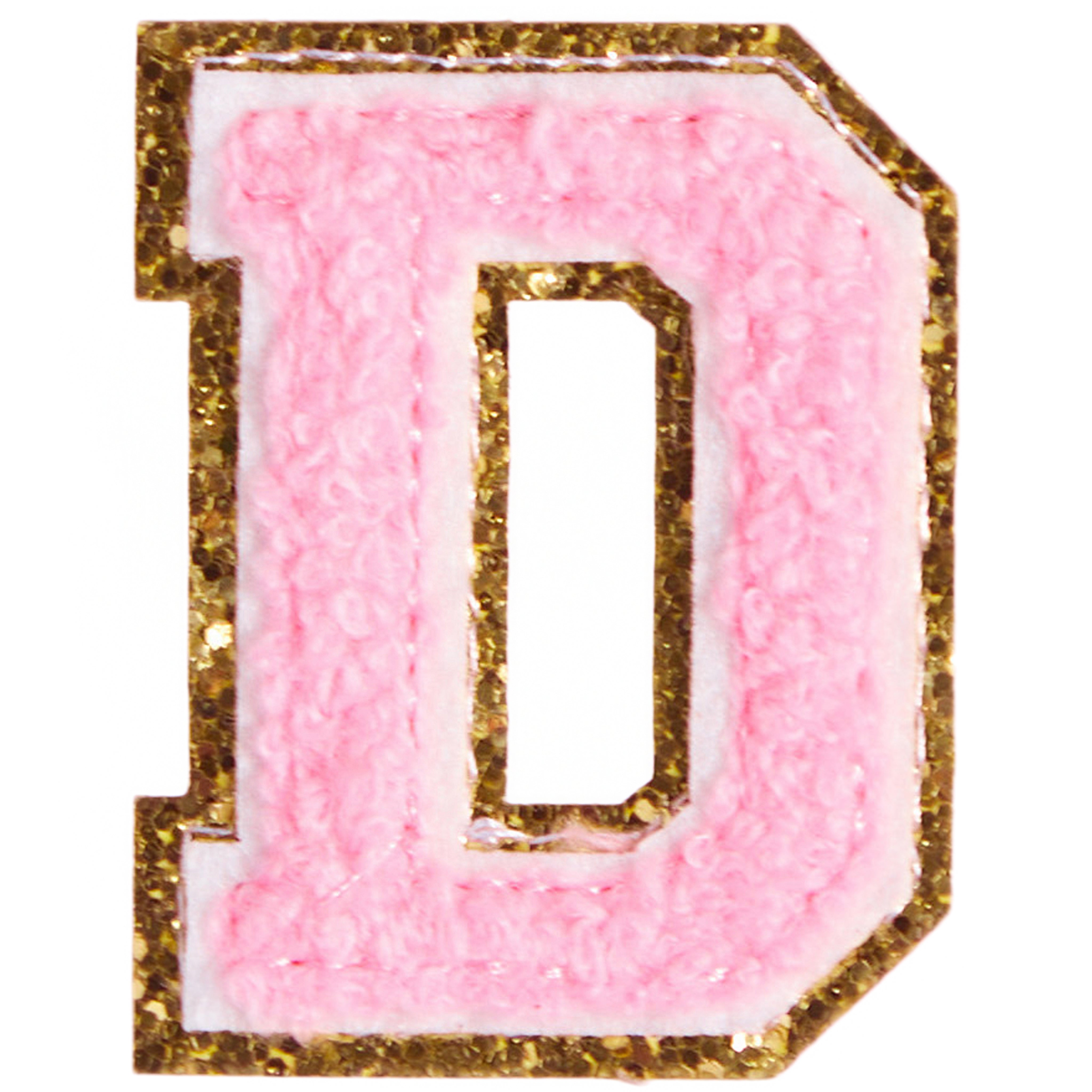 D Varsity Chenille Letter Sticker Patch - Denny's