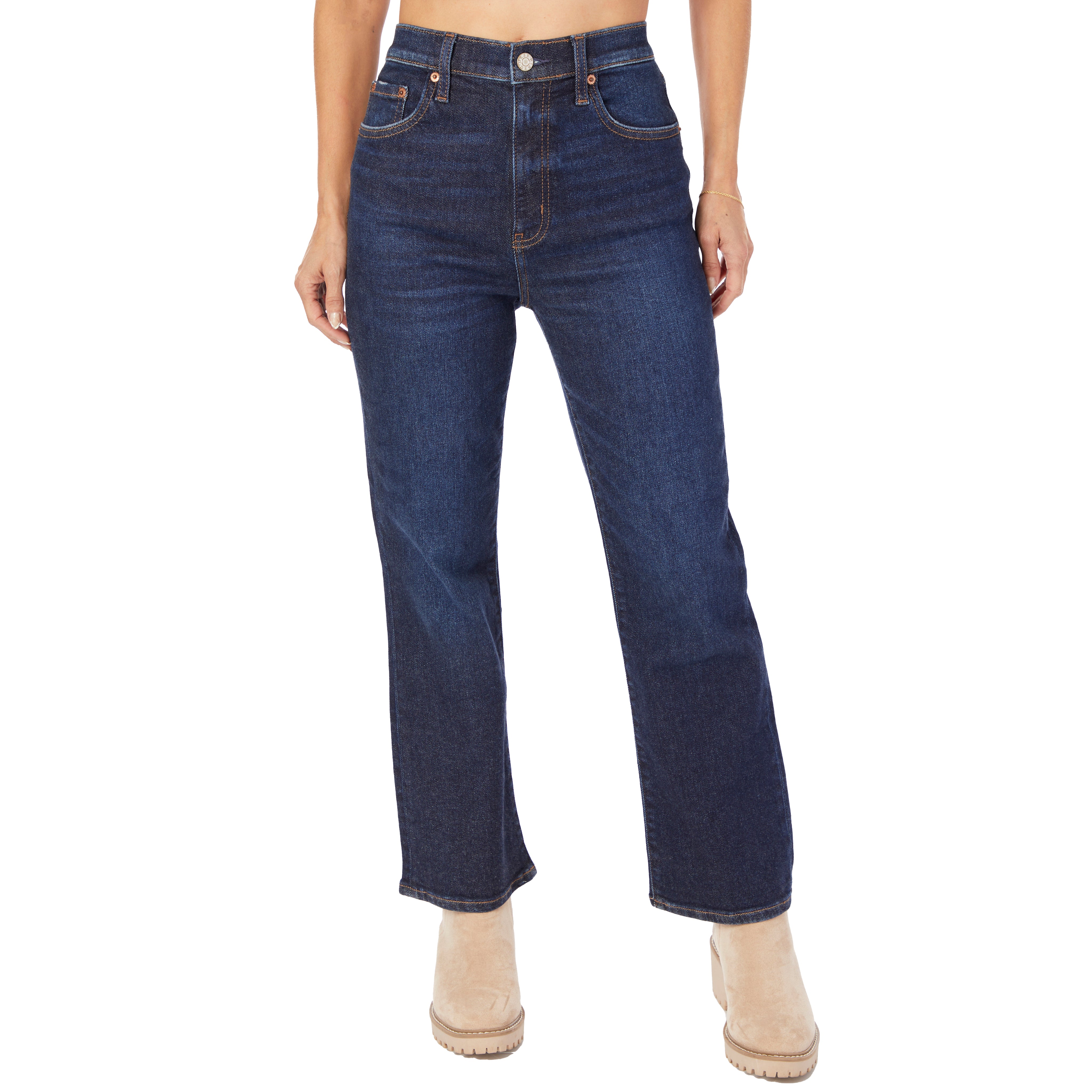 Shy Girl Flare Crop in Deep Kiss - Denny's