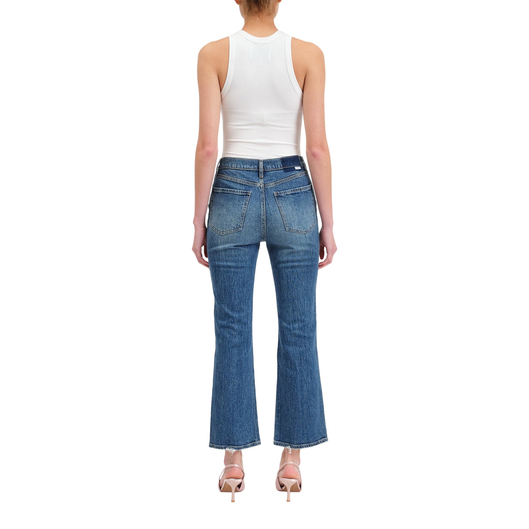 Soho Rush Hour Crop Flare Jean - Denny's