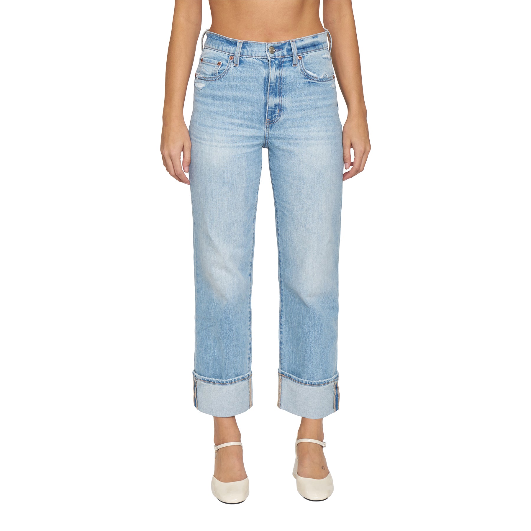 Sundaze High Rise Cuff Jean - Denny's