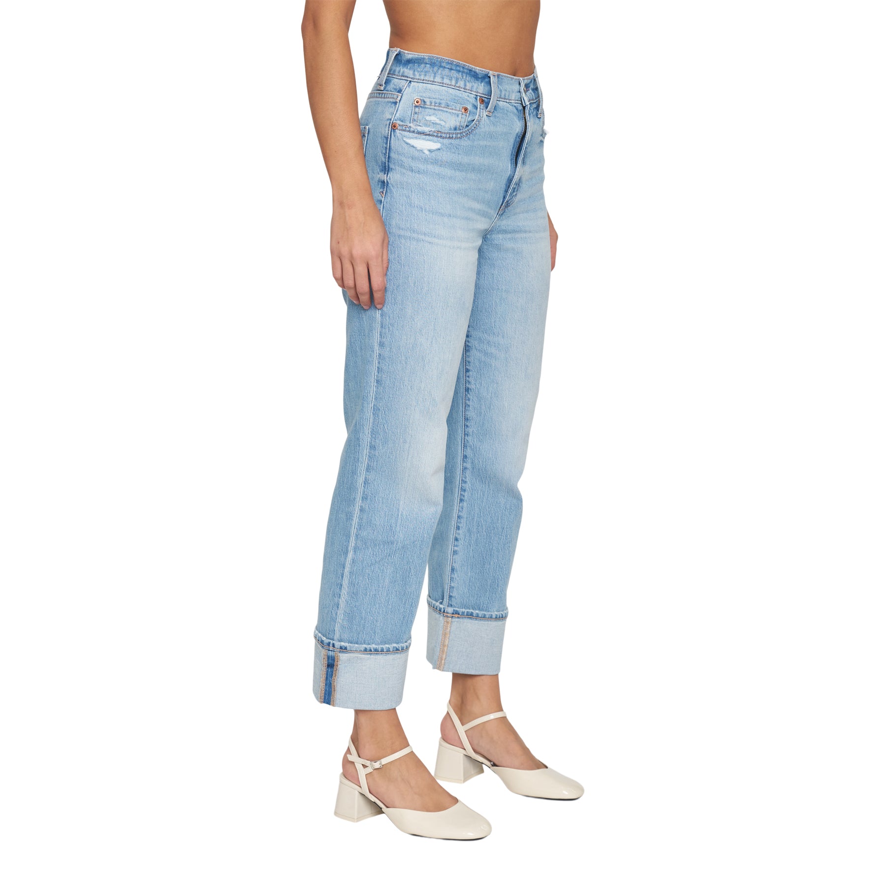 Sundaze High Rise Cuff Jean - Denny's