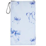Blue Ribbon Bows Sock Bag