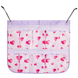 Watercolor Hearts End Of Bed Caddy