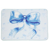 Blue Ribbon Bows Mat