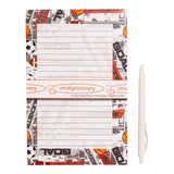 Graffiti Sports Lined Memo Pads