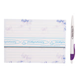 Blue Bows Notecards