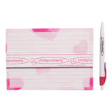Watercolor Hearts Notecards