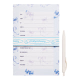 Blue Bows Fill In Sheets