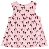 Allover Black Bow Dress