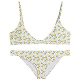 Lemon Print Bikini