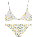 Lemon Print Bikini