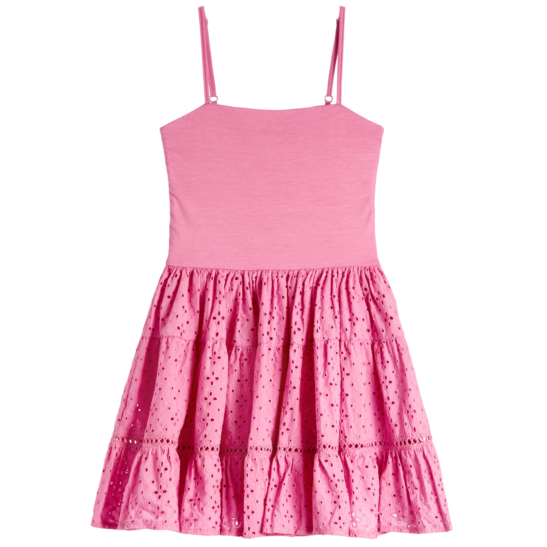 Eyelet Tube Dress - Denny's
