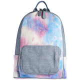 Pastel Crinkle Tie Dye Denim Backpack - Denny's