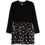Long Sleeve Dress With Rose Bottom - Denny's