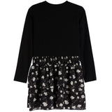 Long Sleeve Dress With Rose Bottom - Denny's
