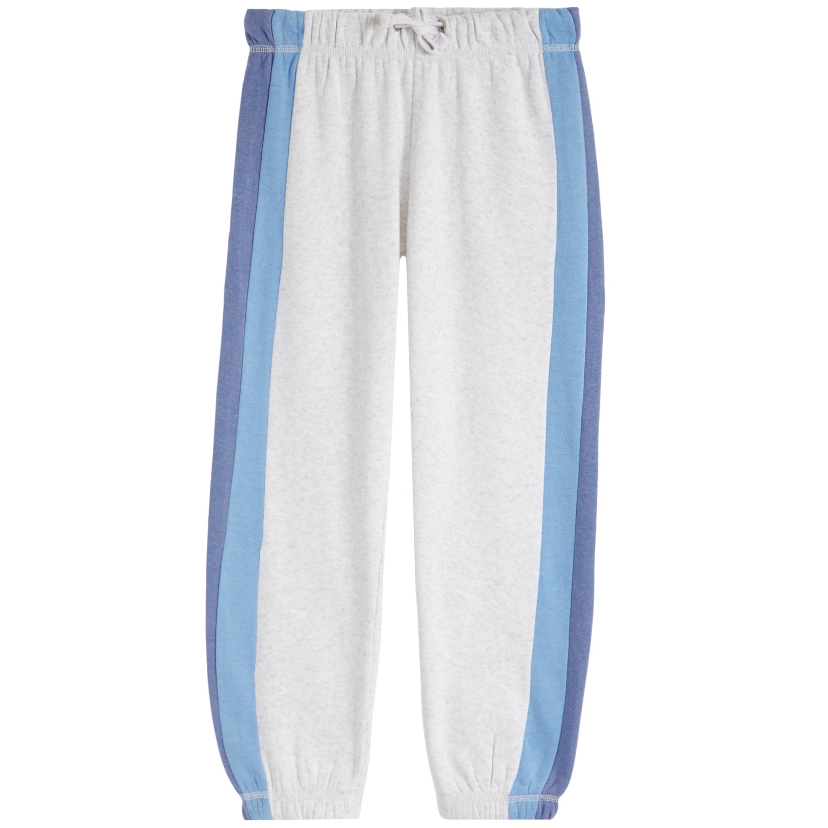 Wide Leg Pant With Blue Stripe - Denny's