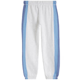 Wide Leg Pant With Blue Stripe - Denny's