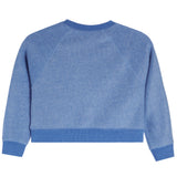 Reverse Fleece Sweatshirt With Heart