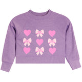 Bows and Hearts French Terry Sweatshirt