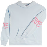 Hoodie With Puff Bow