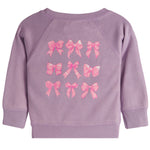 Bow Burnout Sweatshirt - Denny's