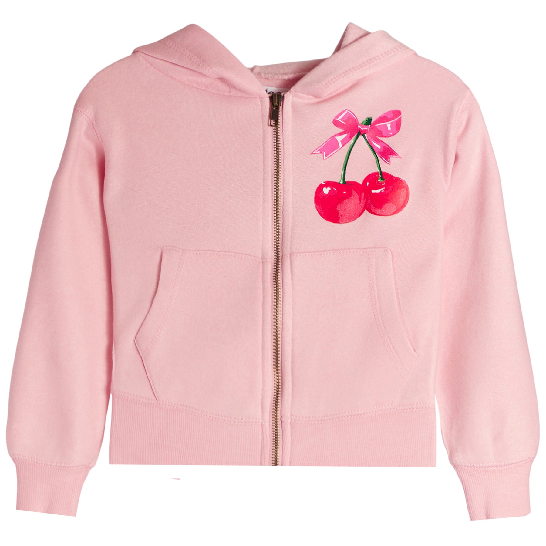Cherry Burnout Zip Jacket - Denny's