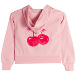 Cherry Burnout Zip Jacket - Denny's