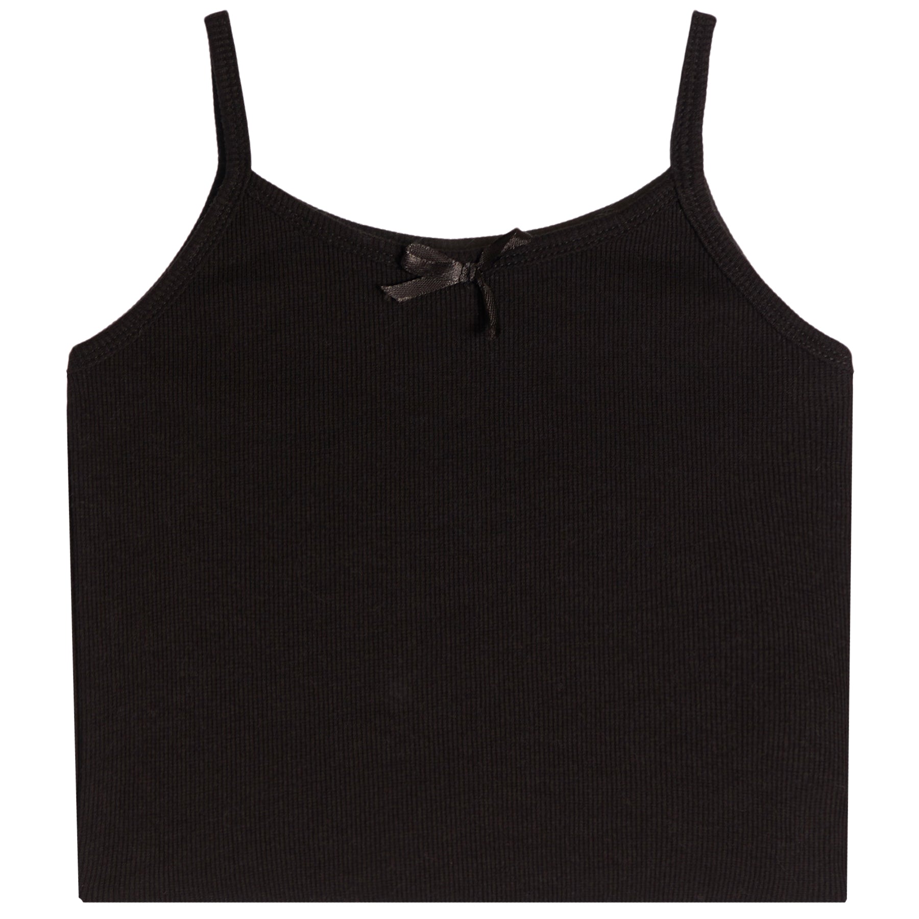 Ribbed Bow Cami Tank - Denny's